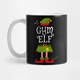 Gym Elf Shirt , Family Matching Group Christmas Shirt, Matching T Shirt for Family, Family Reunion Shirts Mug